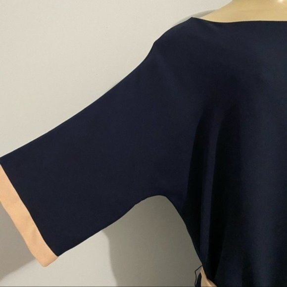 Marc By Marc Jacobs Paloma Contrast Silk Dress S - Picture 4 of 7